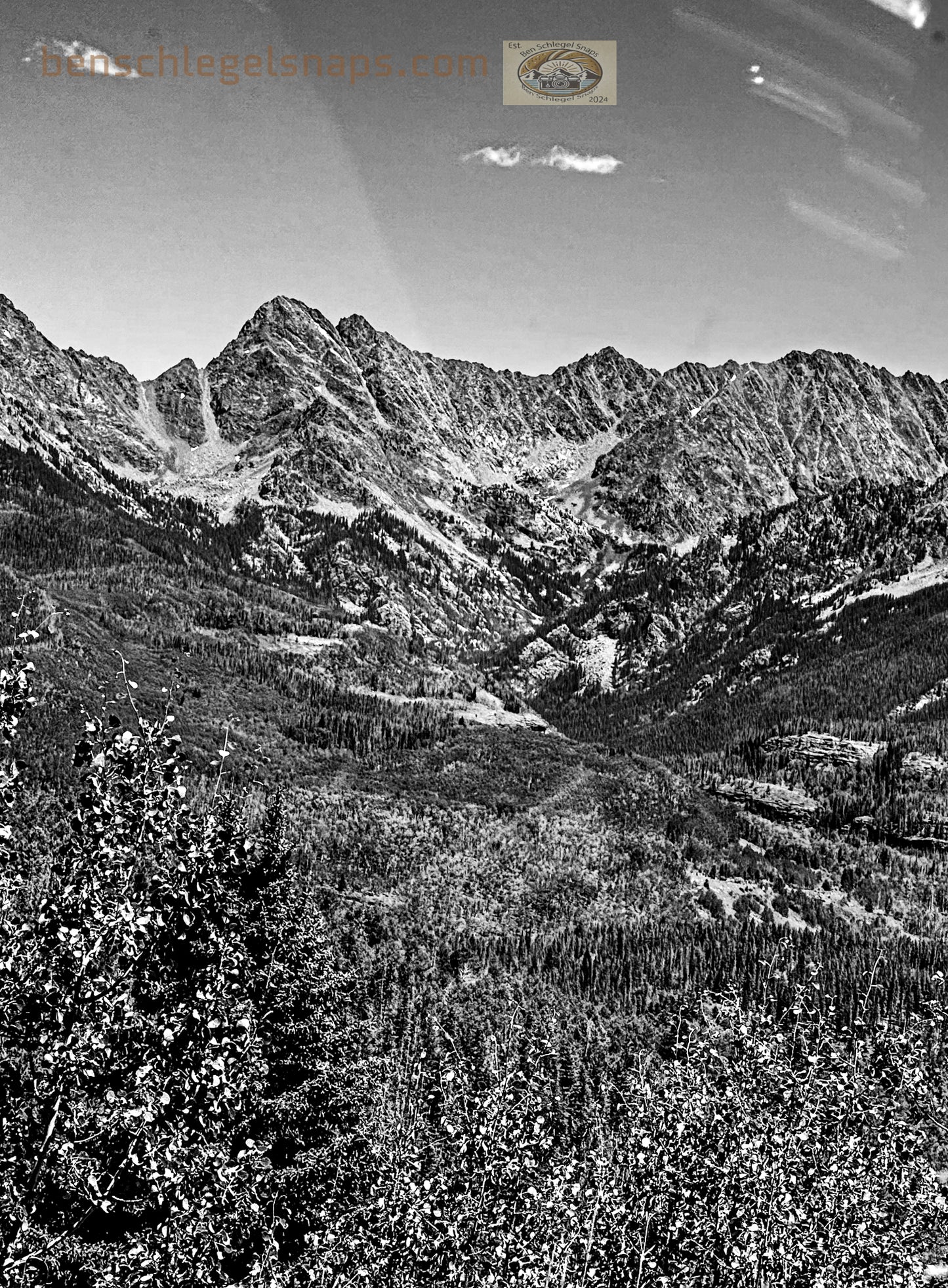 Black & White Rock Peaks