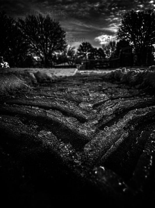 Black & White Tread Path