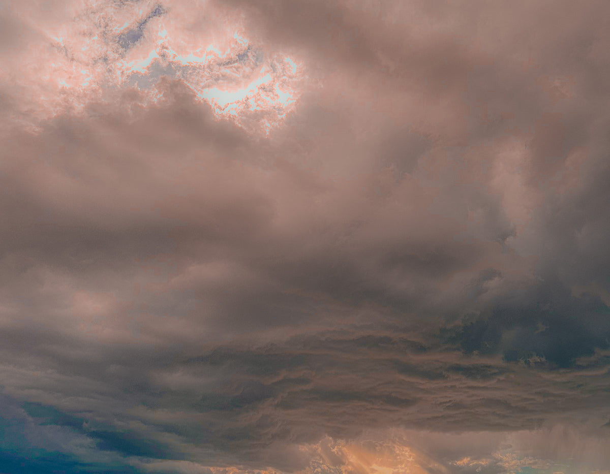 Color Ominous Storm Cloud