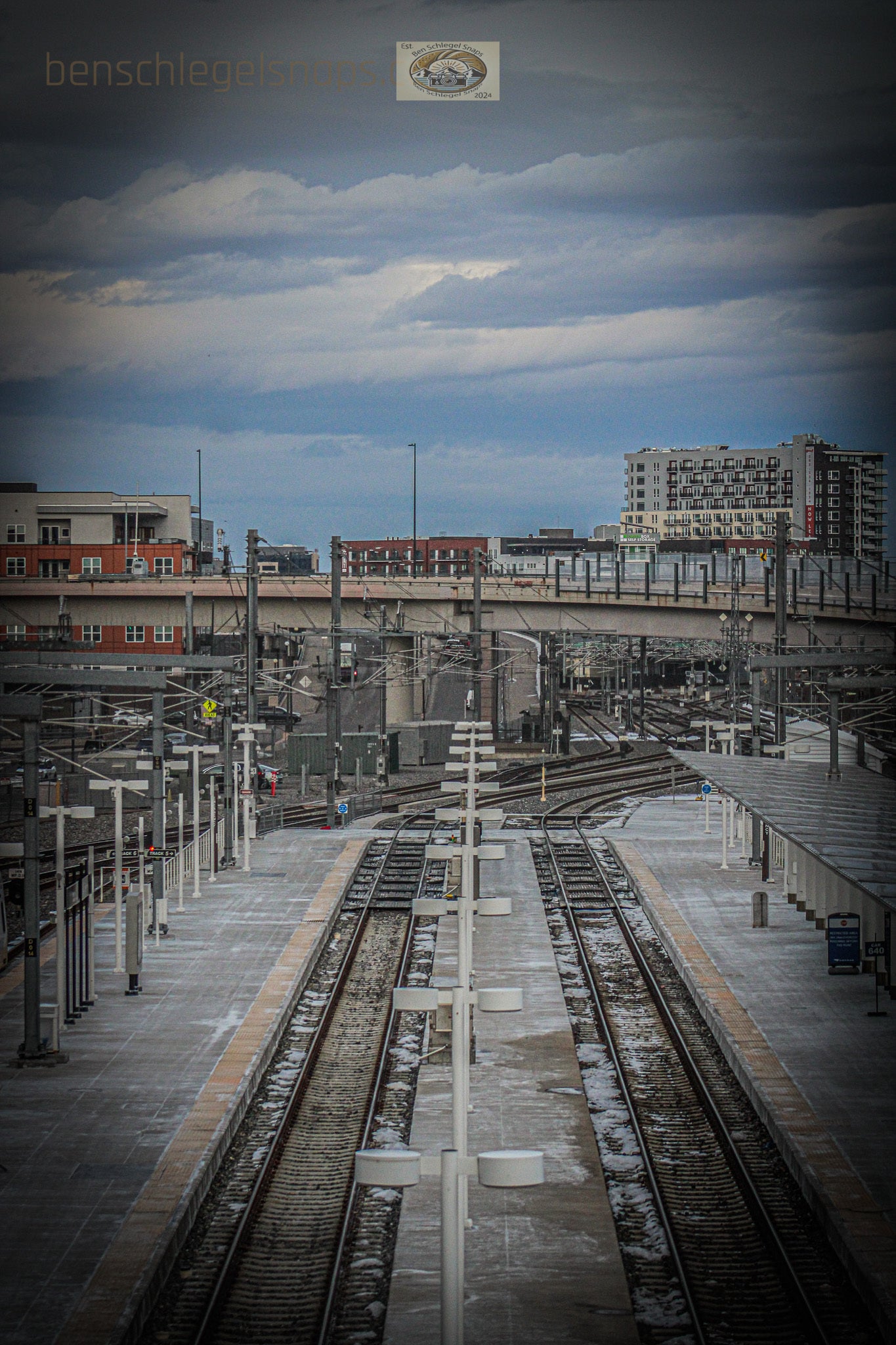 Color Union Station Train Tracks