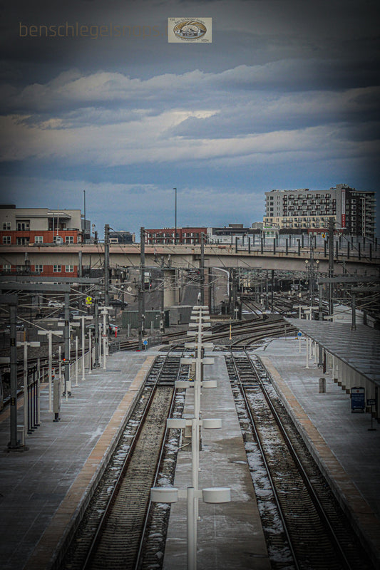 Color Union Station Train Tracks